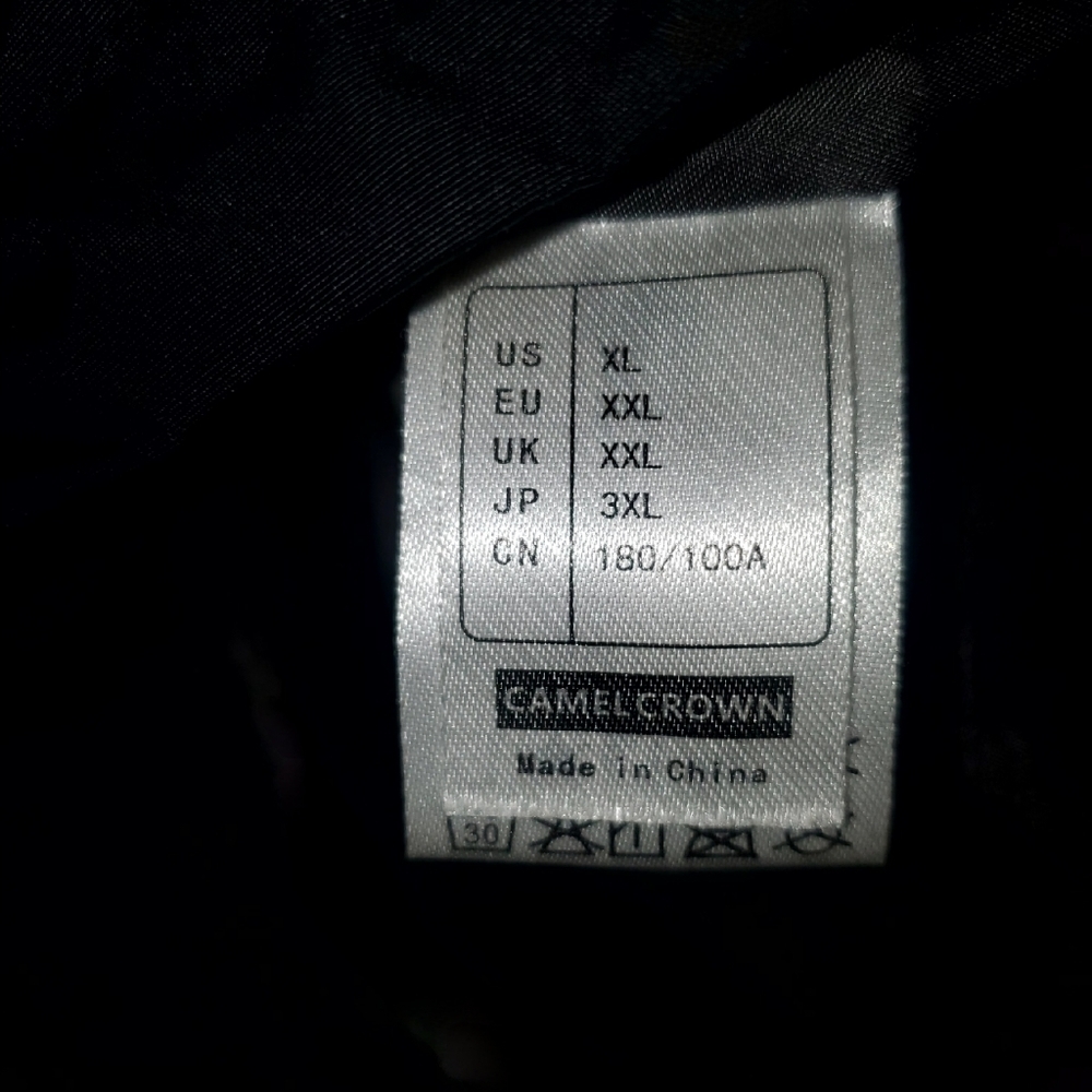Womens Camel Crown black jacket size XL. - Picture 9 of 11